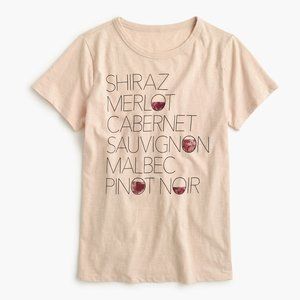 J. Crew "Shiraz" Wine Collector T-shirt